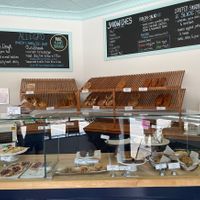 Counter at Allegro Bakery in Pittsburgh