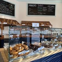 Inside of bakery  at Allegro Bakery in Pittsburgh