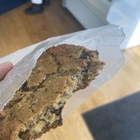 Chocolate chip pistachio tahini cookie  at Allegro Bakery in Pittsburgh