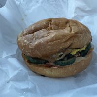 Breakfast sandwich.  at Allegro Bakery in Pittsburgh