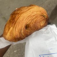 Choc croissant   at Allegro Bakery in Pittsburgh