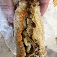 Seitan melt  at Allegro Bakery in Pittsburgh