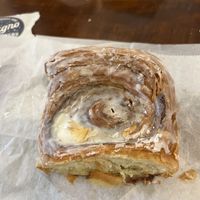 Cinnamon roll  at Allegro Bakery in Pittsburgh