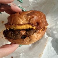 Breakfast sandwich and I added avocado   at Allegro Bakery in Pittsburgh