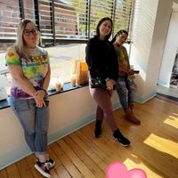 Waiting for the best sandwiches ever   at Allegro Bakery in Pittsburgh