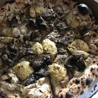 Woodstock vegan at Fugazzi Pizza  in Montreal