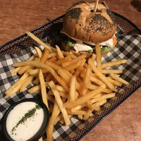 Bahn mi burger  at Vego Delish in Perth