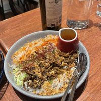 Asian-green melody noodle soup  at Vego Delish in Perth