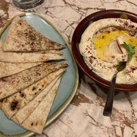 suuuuch good pita bread at Lillah Middle Eastern in Lane Cove