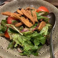 Fattoush salad at Lillah Middle Eastern in Lane Cove