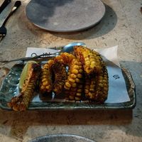 Corn ribs - very salty at Monster Kitchen and Bar in Canberra