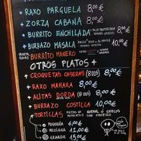 La carta at Mahara in A Coruna