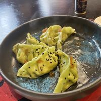 Gyozas veganas  at Mahara in A Coruna
