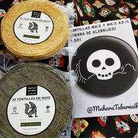 Tortillas de maíz nixtamalizado at Mahara in A Coruna