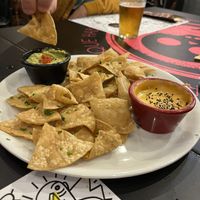 Nachos to share  at Mahara in A Coruna
