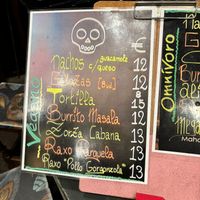 vegan menu at Mahara in A Coruna