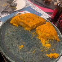 Tortilla vegana at Mahara in A Coruna