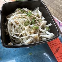 Sesame noodles   at Rhumb Lines in St John