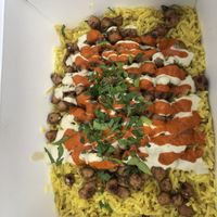 Rice with Chickpeas at On the Vedge in Bisbee
