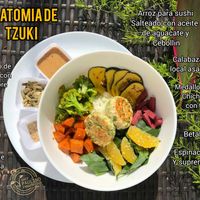 Zuki bowl at Coral Restaurante in Cozumel