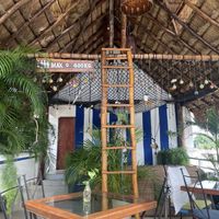 Hammock  at Coral Restaurante in Cozumel