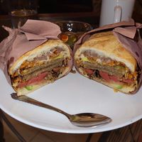 Celia sandwich at Coral Restaurante in Cozumel