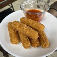 Mozzarella sticks   at Coral Restaurante in Cozumel