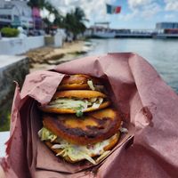 Gorditas at Coral Restaurante in Cozumel