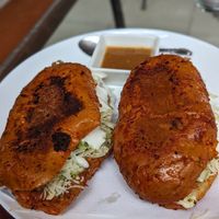 Pambazo at Coral Restaurante in Cozumel