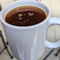 Mexican Coffee at Coral Restaurante in Cozumel