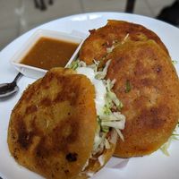 Gorditas at Coral Restaurante in Cozumel