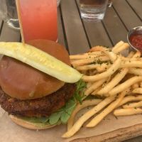 Vegan Burger   at Lake Park Diner in Naples