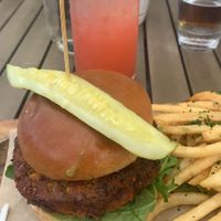Vegan Burger   at Lake Park Diner in Naples