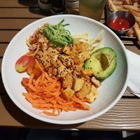 Tofu Poke Bowl at Lake Park Diner in Naples