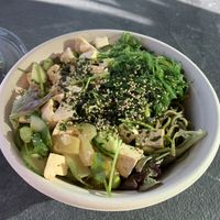 Poke Bowl Vegan at Poke Bar in North Vancouver