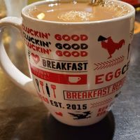 Coffee at Breakfast Republic in Costa Mesa