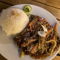 Eggplant something that taste like nothing 😂 at Box Meal in Dahab