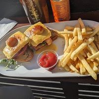 Eggs Benedict at Brunch Bird in Austin