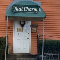 Entrance  at Thai Charm in New Milford