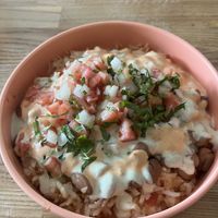 Burrito bowl with no jalapeño  at Rascal's in Santa Barbara
