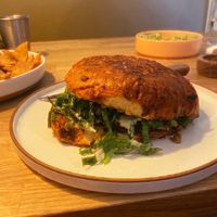 The Pambazo Torta—-nom!!!  at Rascal's in Santa Barbara