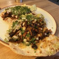 Al Pastor  tacos— they nailed the flavors! 🍍  at Rascal's in Santa Barbara