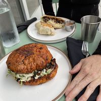 Big portions of torta and crunch wrap  at Rascal's in Santa Barbara