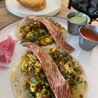 Tofu Tacos—keep it classic.  at Rascal's in Santa Barbara