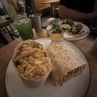 Al pastor burrito  at Rascal's in Santa Barbara