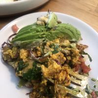 Scrambled todo bowl 😋  at Rascal's in Santa Barbara