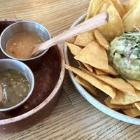 Chips and guac, salsa   at Rascal's in Santa Barbara