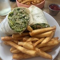 Chicken Cesar wrap   at Rascal's in Santa Barbara