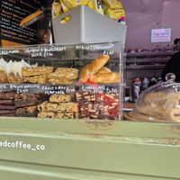 Cake selection at Planted Coffee Co - Food Trailer in Hertford