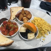 Vegan Blue Dog Breakfast at Blue Dog Bistro in Ocean Springs